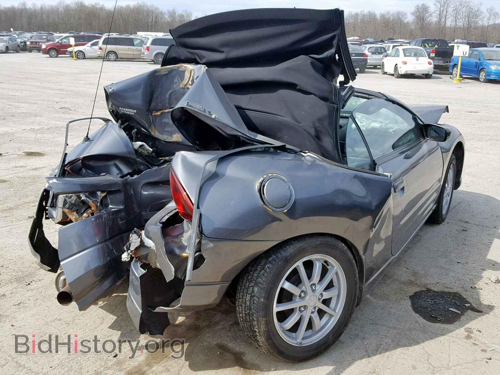 2002 MITSUBISHI ECLIPSE - VIN: 4A3AE45G52E086508 - Фото 4