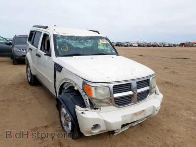 2007 Dodge NITRO Nitro SXT, белый — VIN 1D8GT28K67W736473, Copart