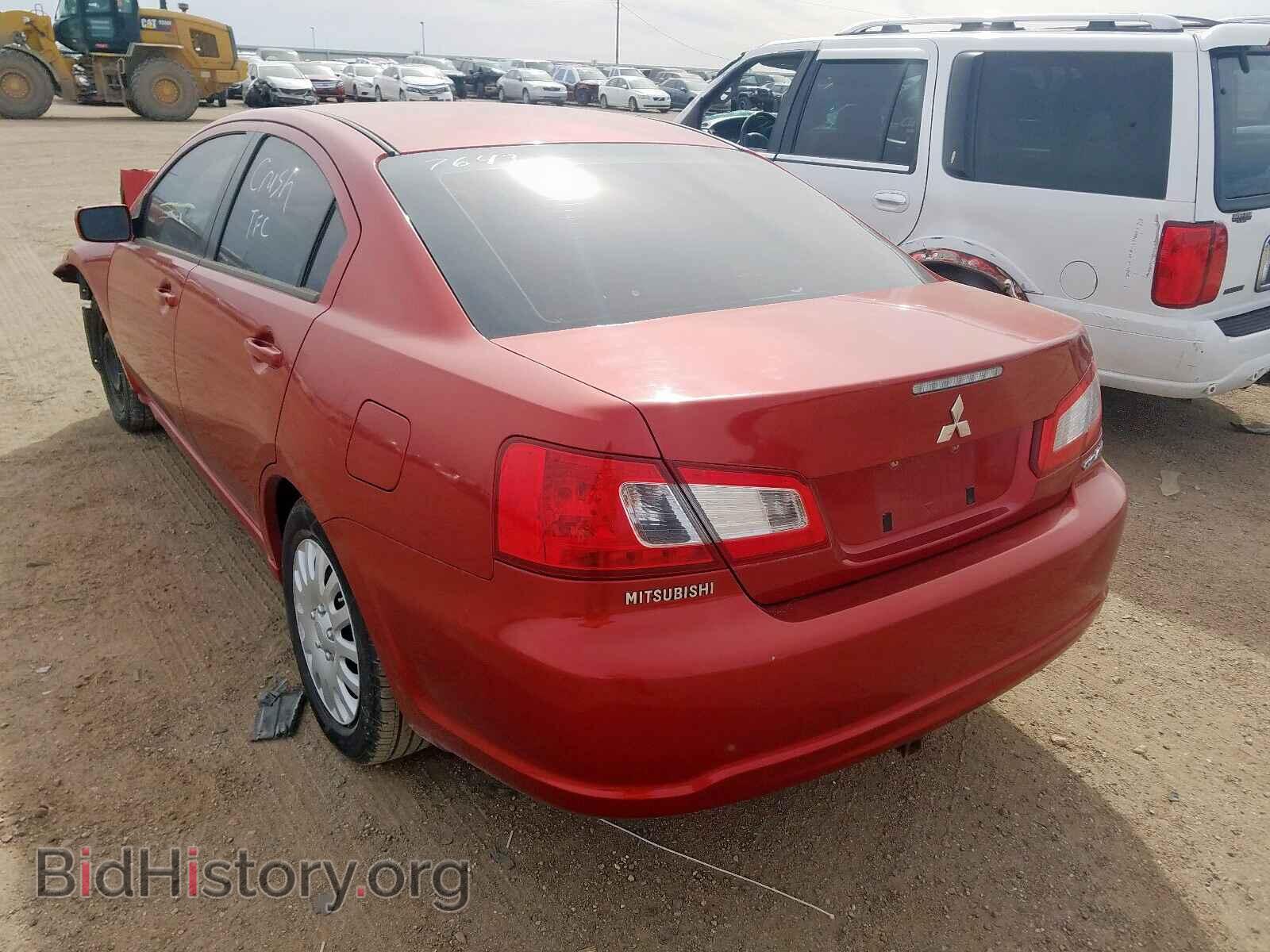 2009 MITSUBISHI GALANT - VIN: 4A3AB36F49E037643 - Фото 3