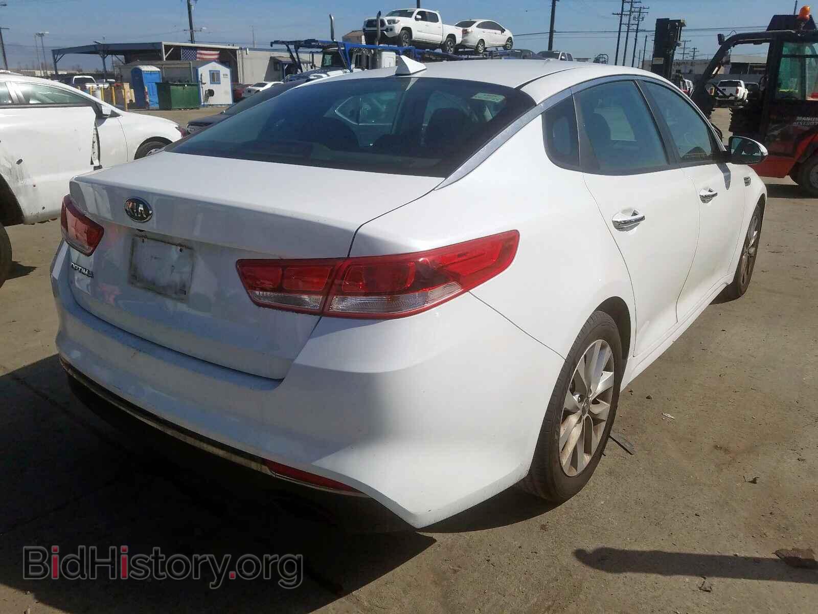 2016 KIA OPTIMA - VIN: 5XXGT4L3XGG044762 - Фото 4