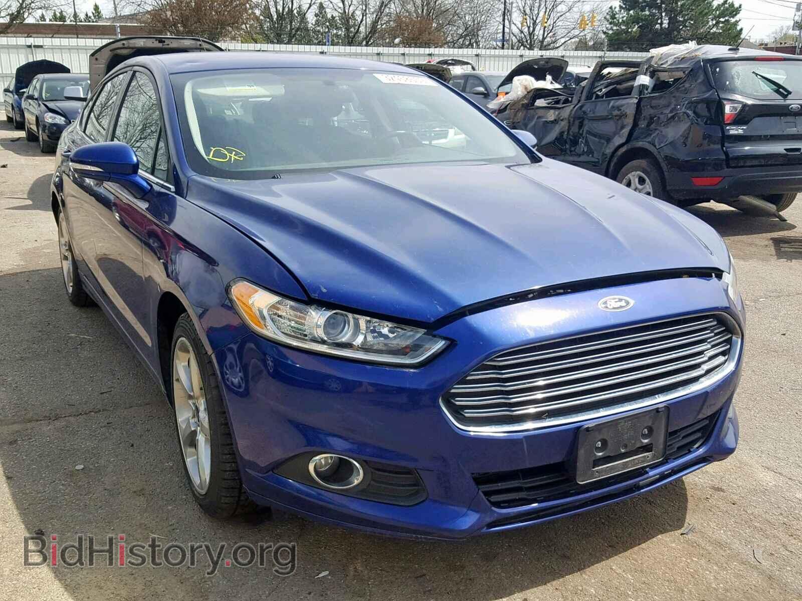 Фотография 1FA6P0HD9E5376256 - FORD FUSION SE 2014