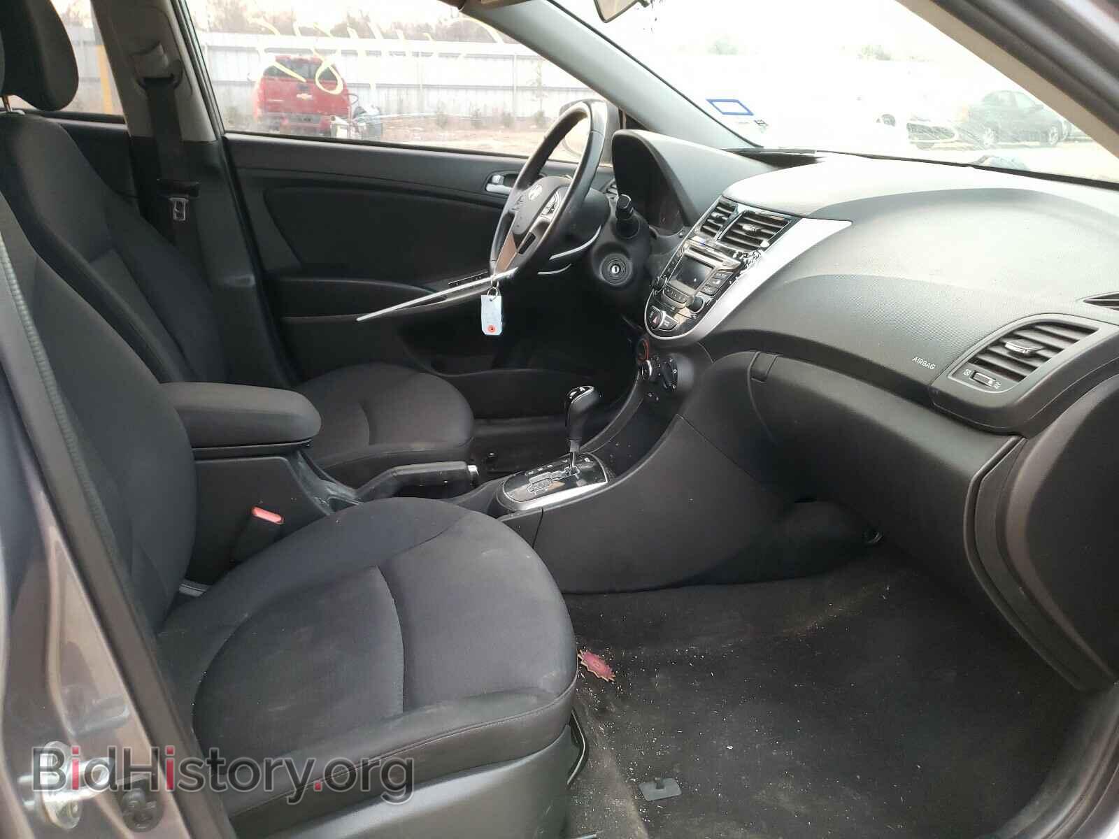 2016 HYUNDAI ACCENT - VIN: KMHCU5AE6GU257526 - Фото 5