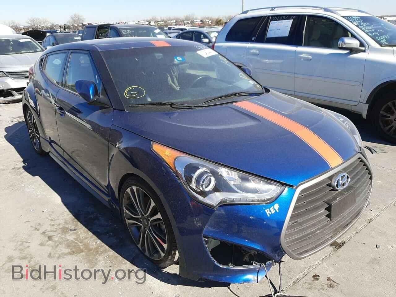 Photo KMHTC6AE4HU309696 - HYUNDAI VELOSTER 2017