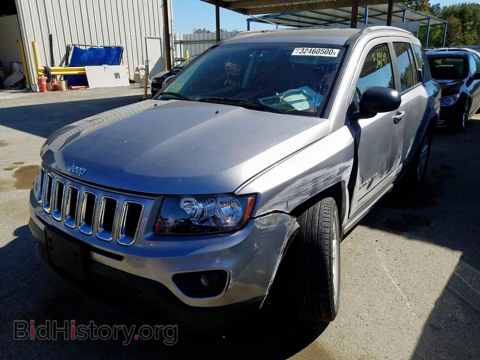 2016 JEEP COMPASS - VIN: 1C4NJDBB1GD708060 - Фото 2