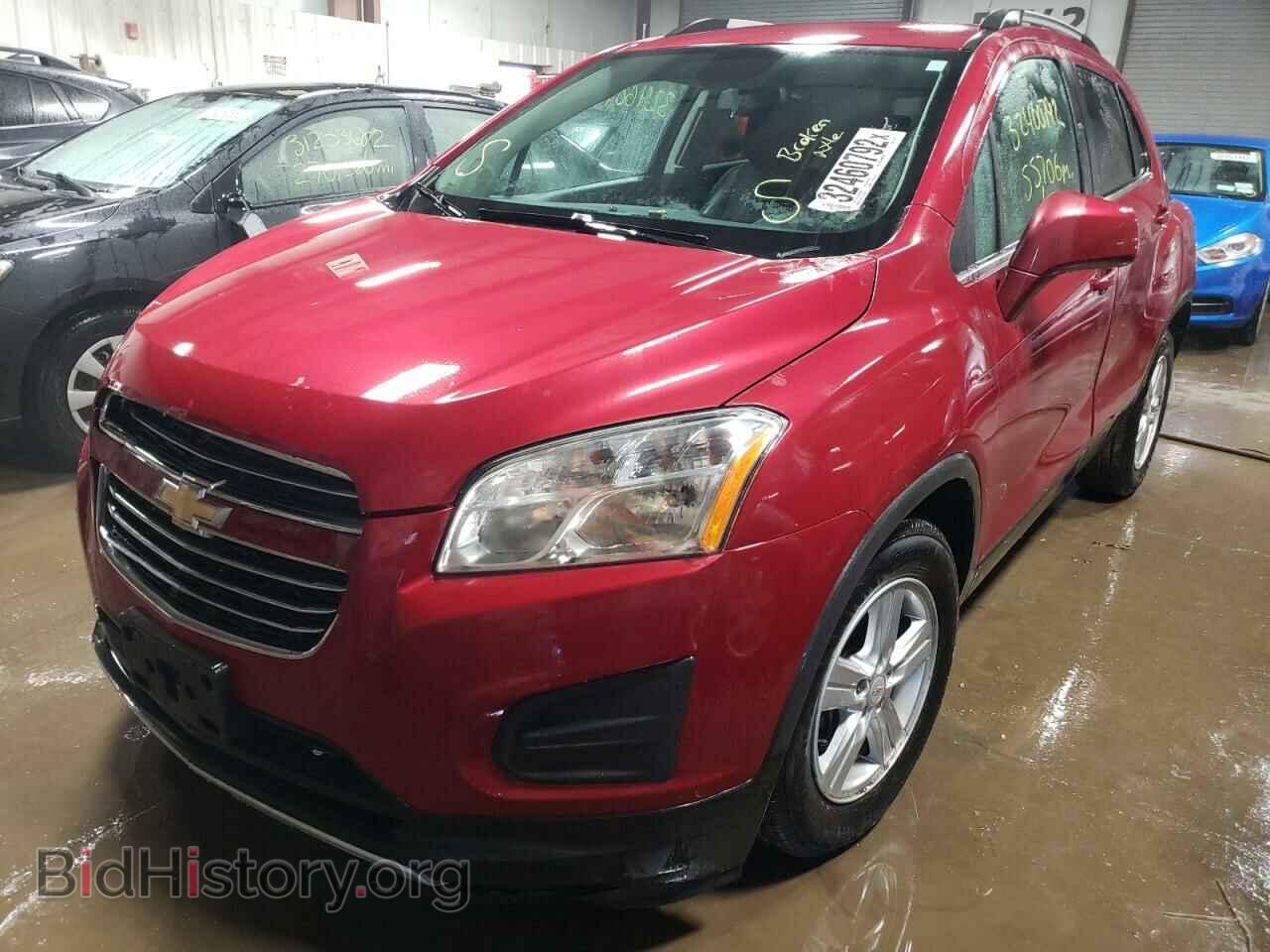 2015 CHEVROLET TRAX - VIN: KL7CJLSB1FB141115 - Фото 2
