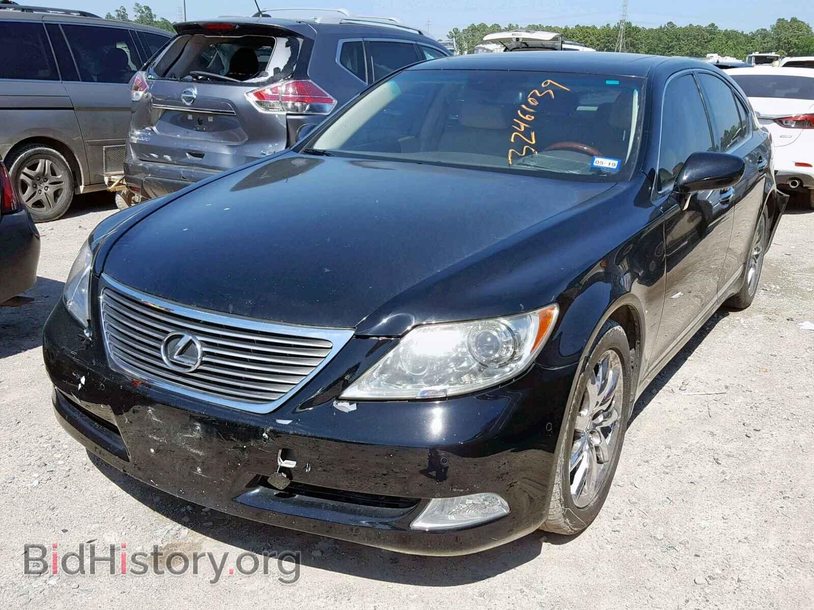 2007 LEXUS LS460 - VIN: JTHBL46F175050615 - Фото 2