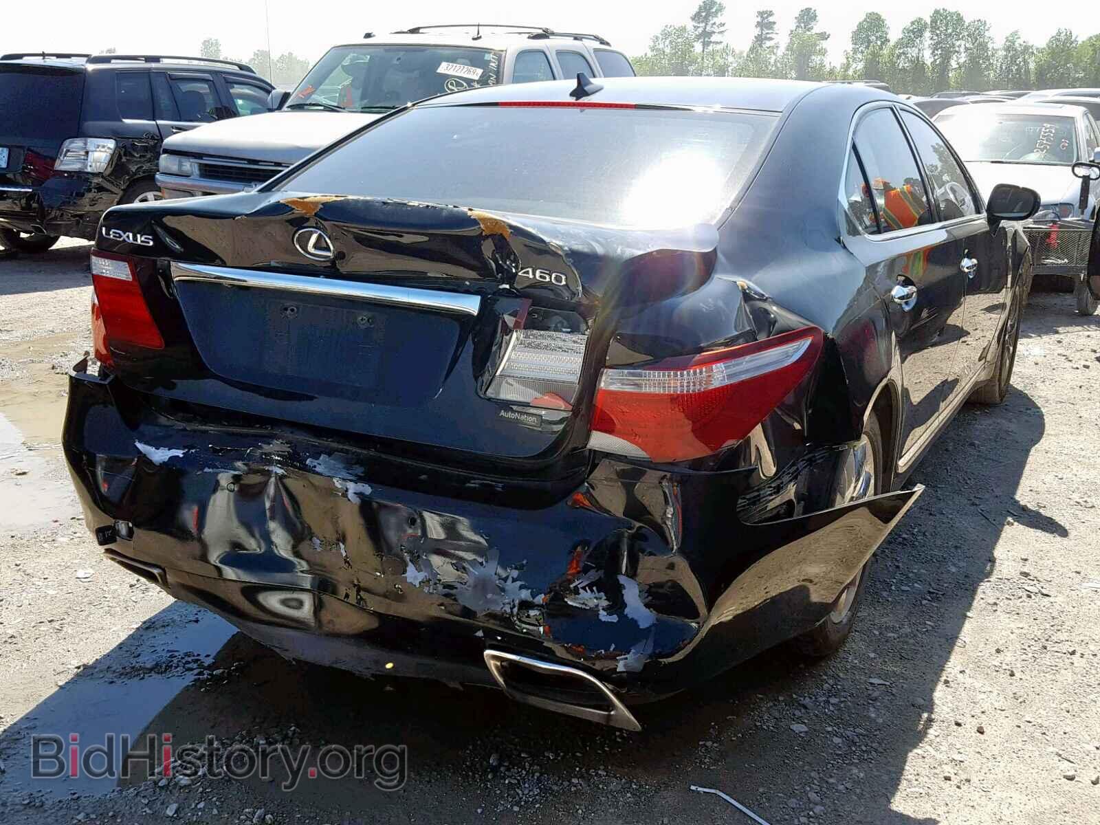 2007 LEXUS LS460 - VIN: JTHBL46F175050615 - Фото 4