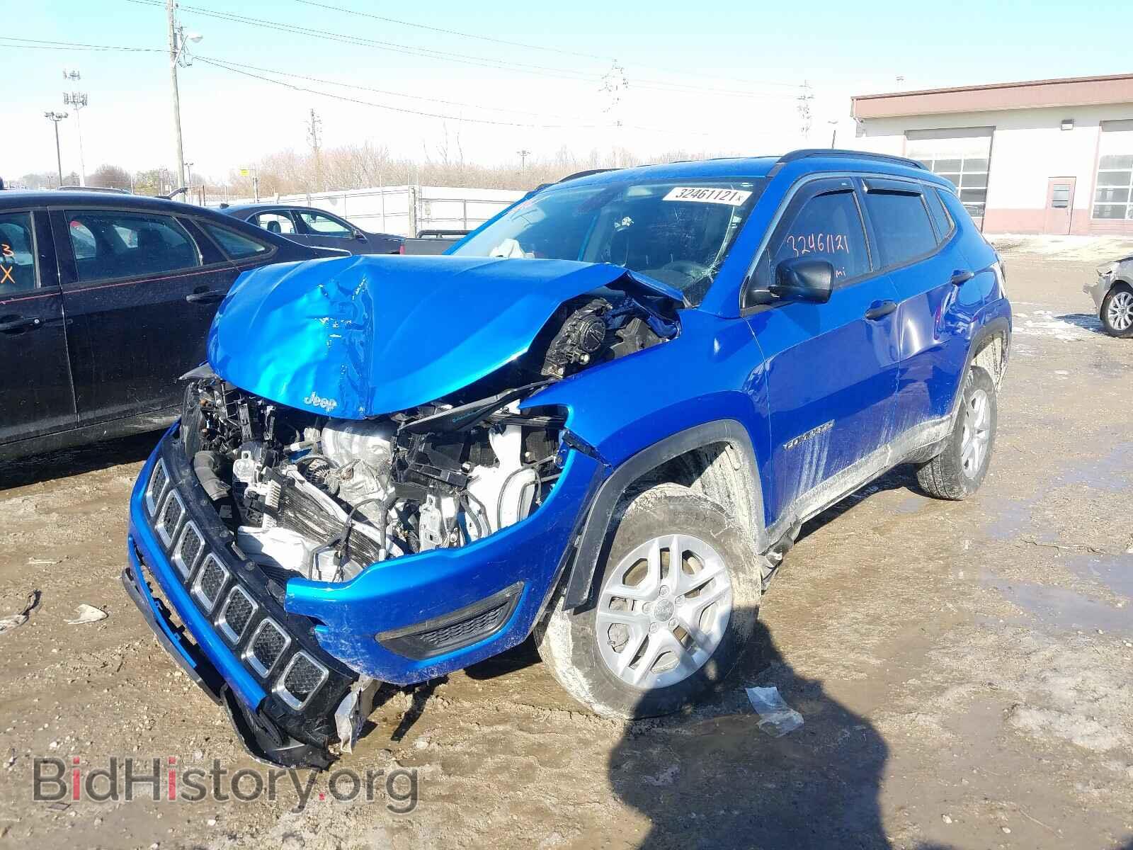 2020 JEEP COMPASS - VIN: 3C4NJDAB6LT137932 - Фото 2