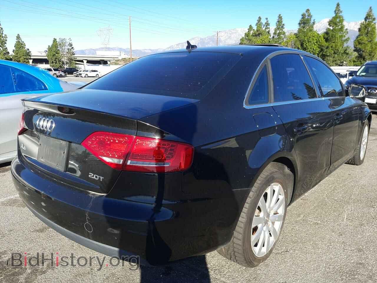 2012 AUDI A4 - VIN: WAUAFAFL1CN015055 - Фото 4