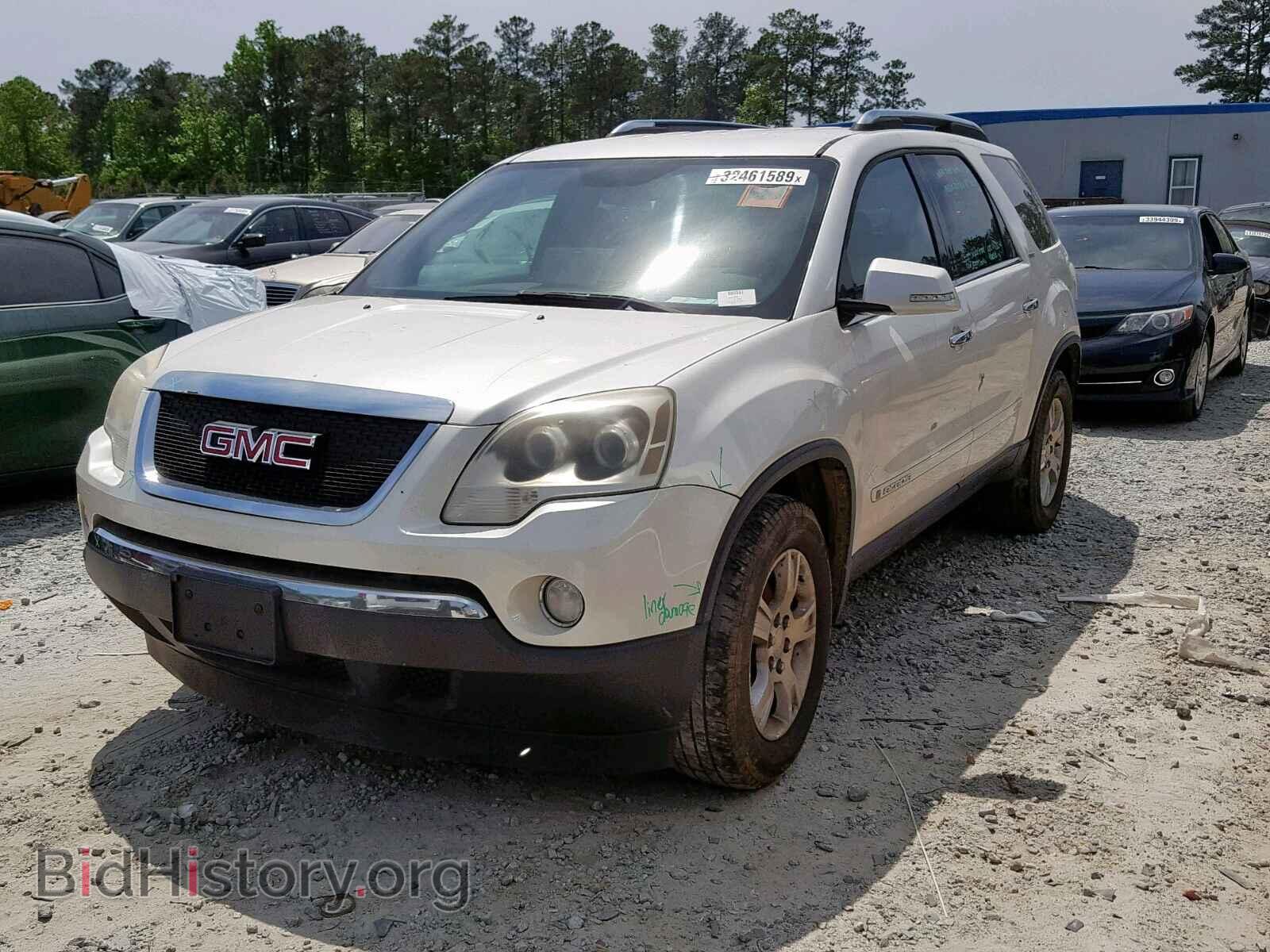 2007 GMC ACADIA SLT - VIN: 1GKER23707J127064 - Фото 2
