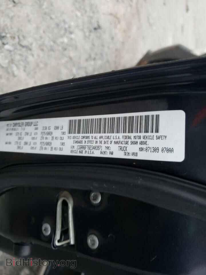 2014 RAM 1500 - VIN: 1C6RR6FT6ES403971 - Фото 10