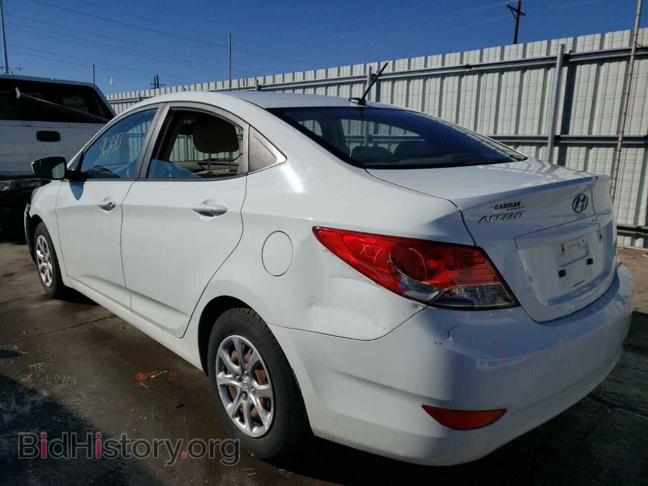 2013 HYUNDAI ACCENT - VIN: KMHCT4AE3DU323927 - Фото 3
