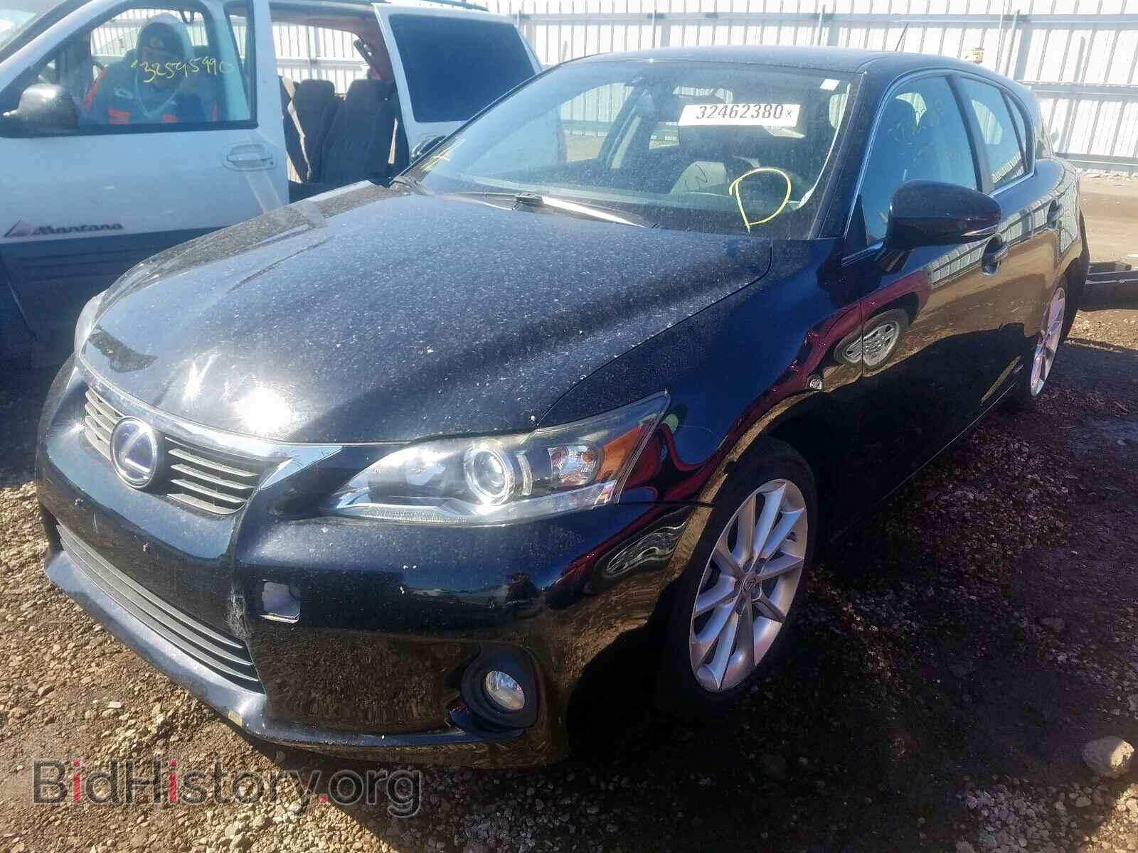 2013 LEXUS CT 200 - VIN: JTHKD5BH4D2129414 - Фото 2