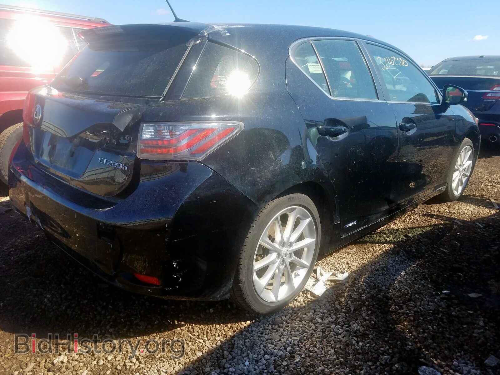 2013 LEXUS CT 200 - VIN: JTHKD5BH4D2129414 - Фото 4
