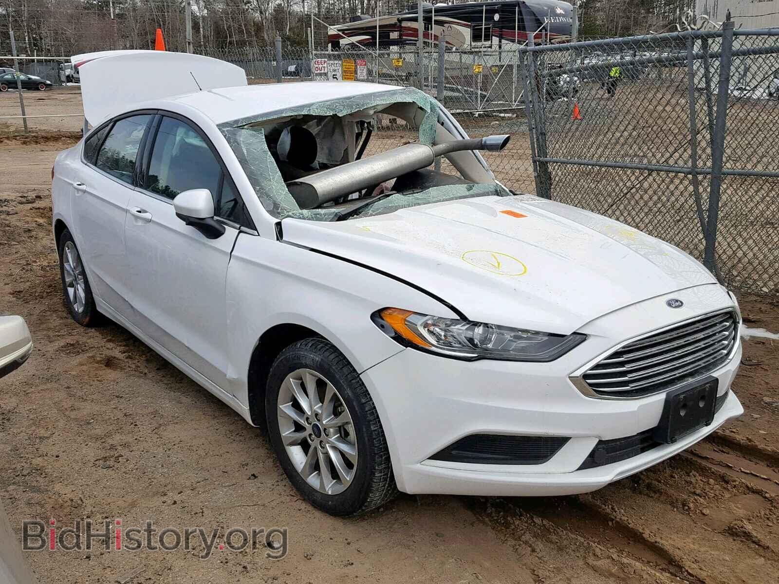 Фотография 3FA6P0H72HR319019 - FORD FUSION SE 2017