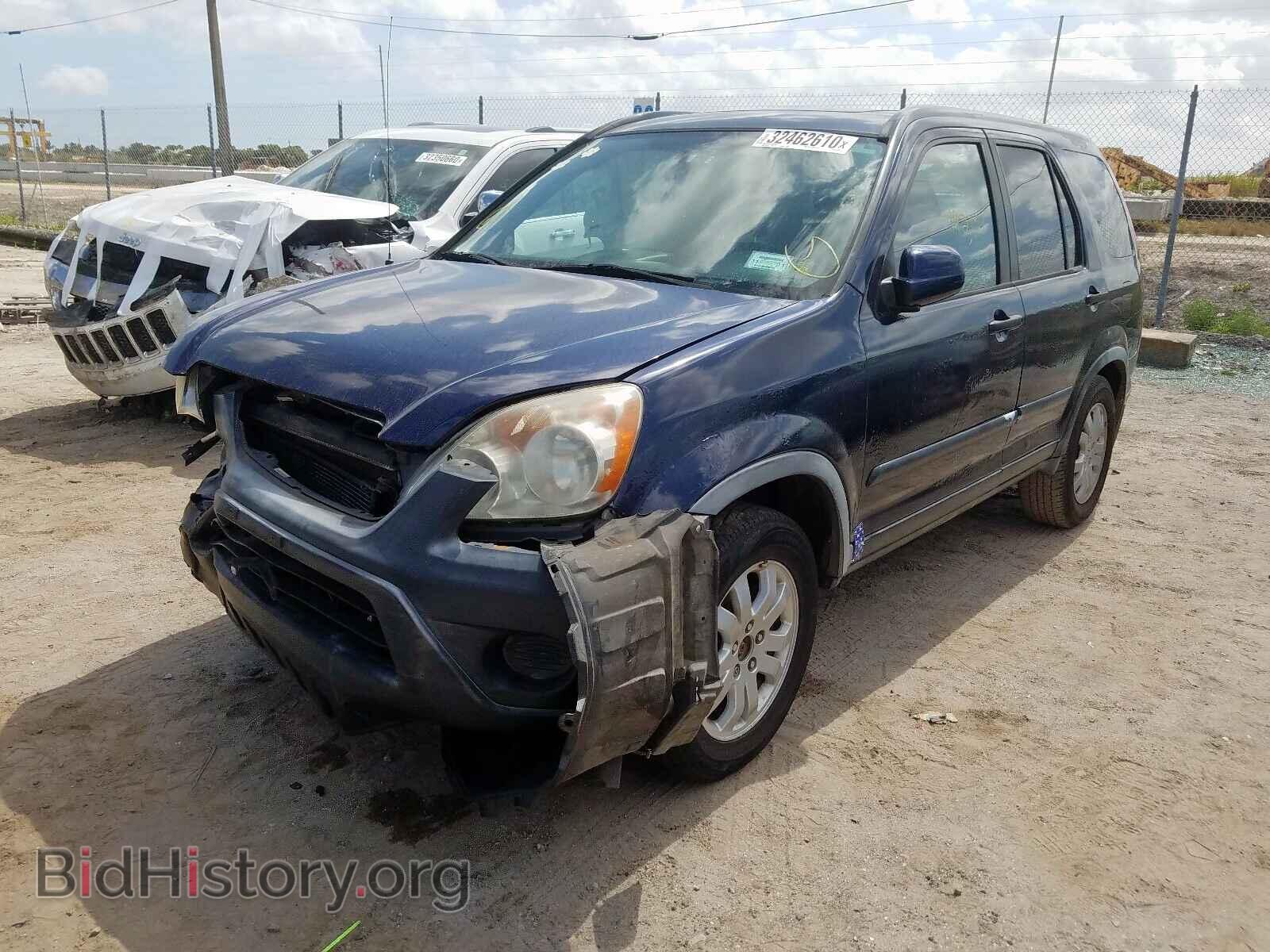 2006 HONDA CRV - VIN: JHLRD78896C027674 - Фото 2