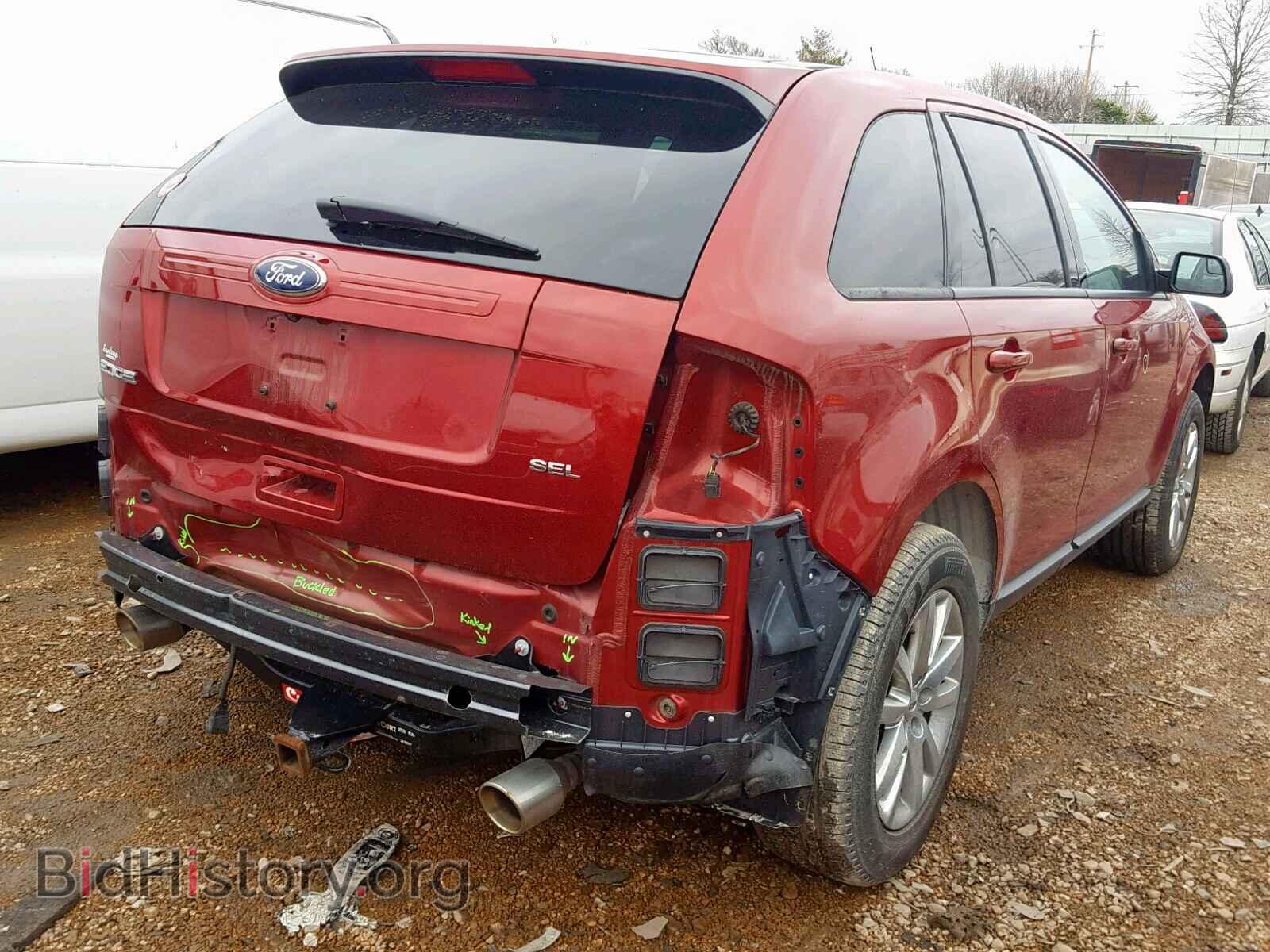 2013 FORD EDGE SEL - VIN: 2FMDK3JC8DBB53375 - Photo 4