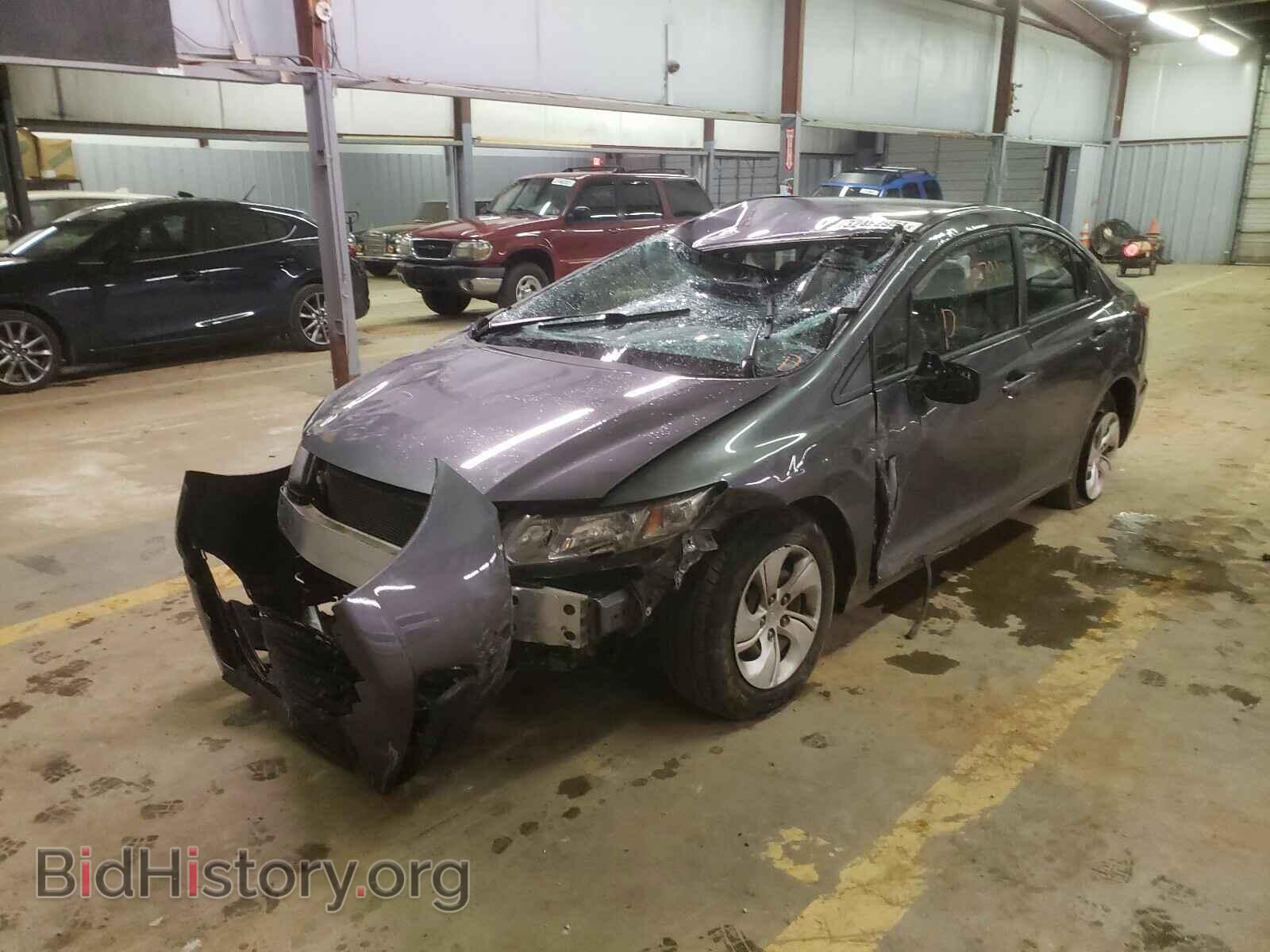 2013 HONDA CIVIC - VIN: 19XFB2F53DE215582 - Фото 2