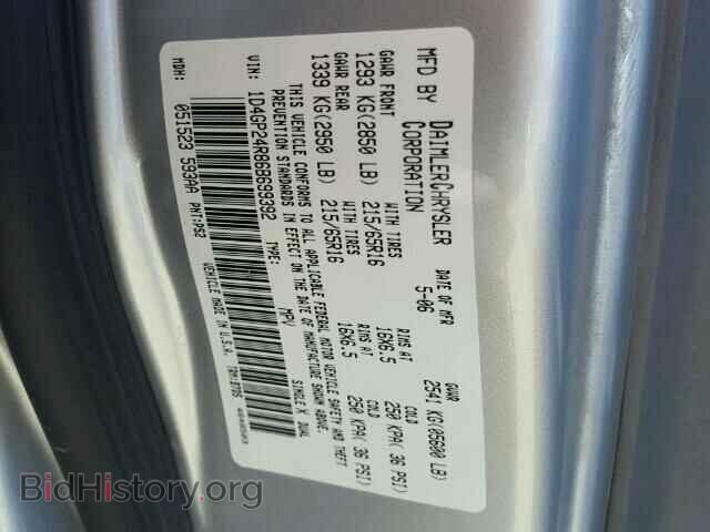 2006 DODGE CARAVAN - VIN: 1D4GP24R86B699392 - Фото 10