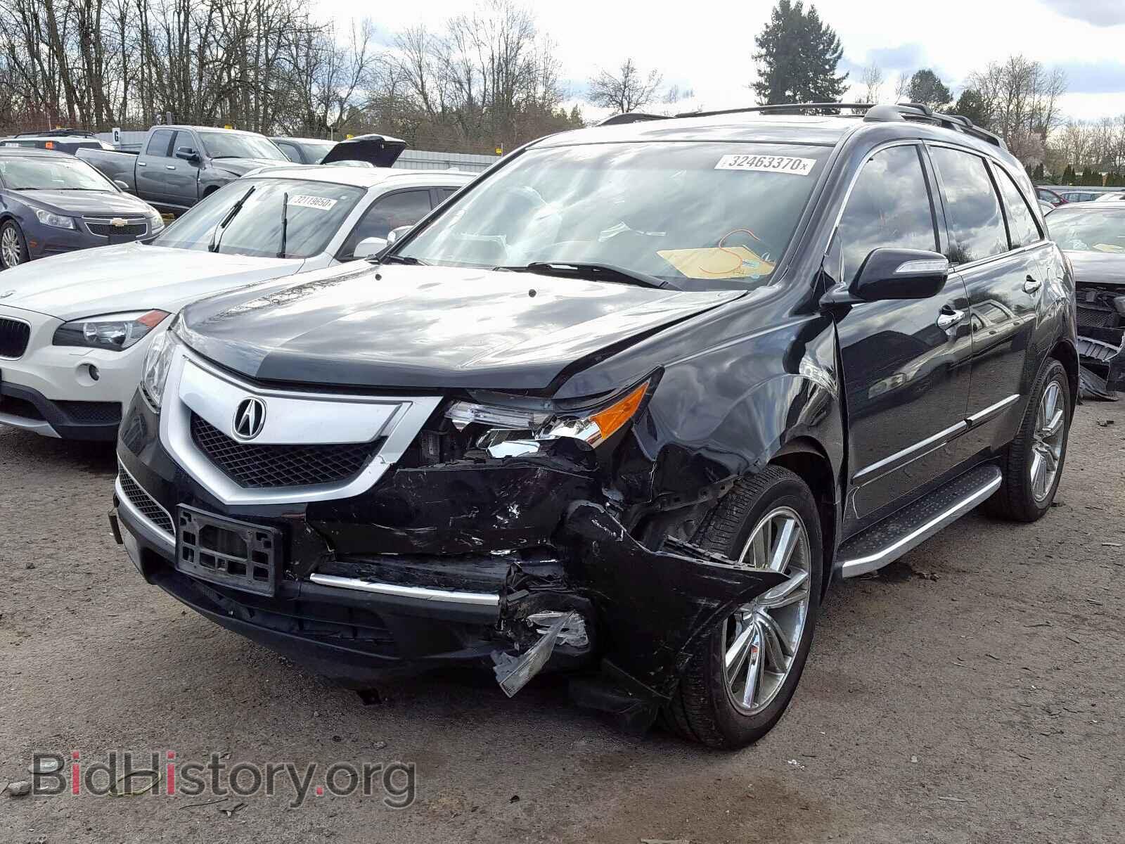 2011 ACURA MDX - VIN: 2HNYD2H44BH500522 - Фото 2