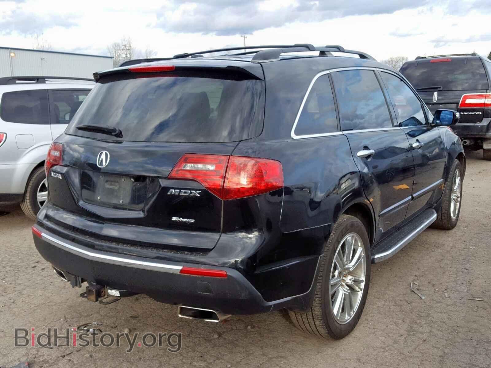 2011 ACURA MDX - VIN: 2HNYD2H44BH500522 - Фото 4