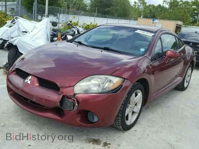 2007 MITSUBISHI ECLIPSE - VIN: 4A3AK24F27E016493 - Фото 2