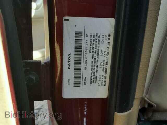 2003 VOLVO S80 - VIN: YV1TS92D431307840 - Photo 10