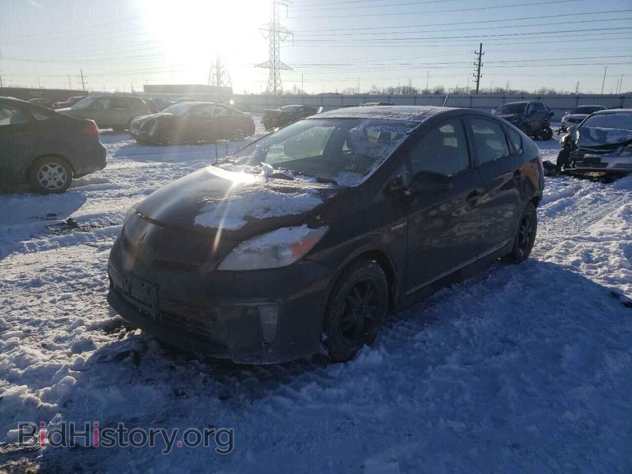 2012 TOYOTA PRIUS - VIN: JTDKN3DU9C1543063 - Фото 2