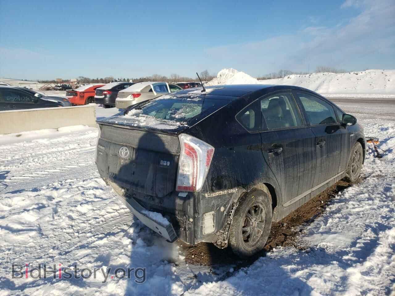 2012 TOYOTA PRIUS - VIN: JTDKN3DU9C1543063 - Фото 4