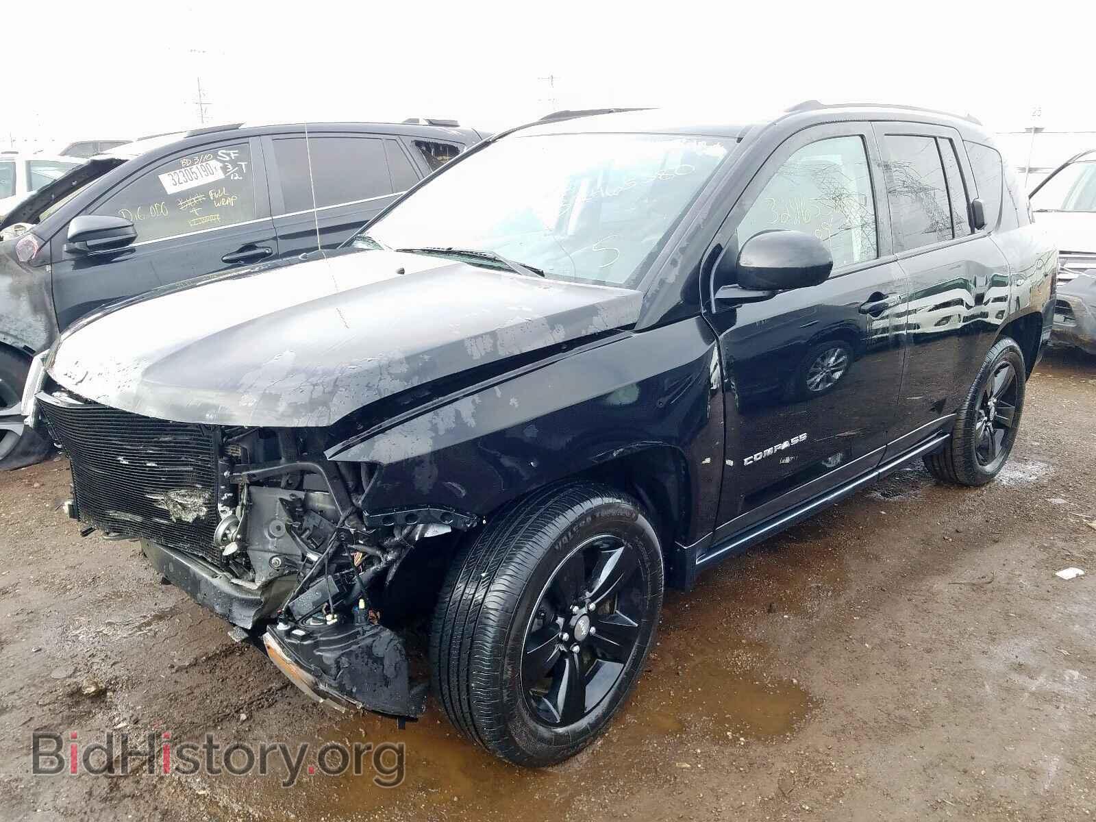 2016 JEEP COMPASS - VIN: 1C4NJDBB9GD797165 - Фото 2