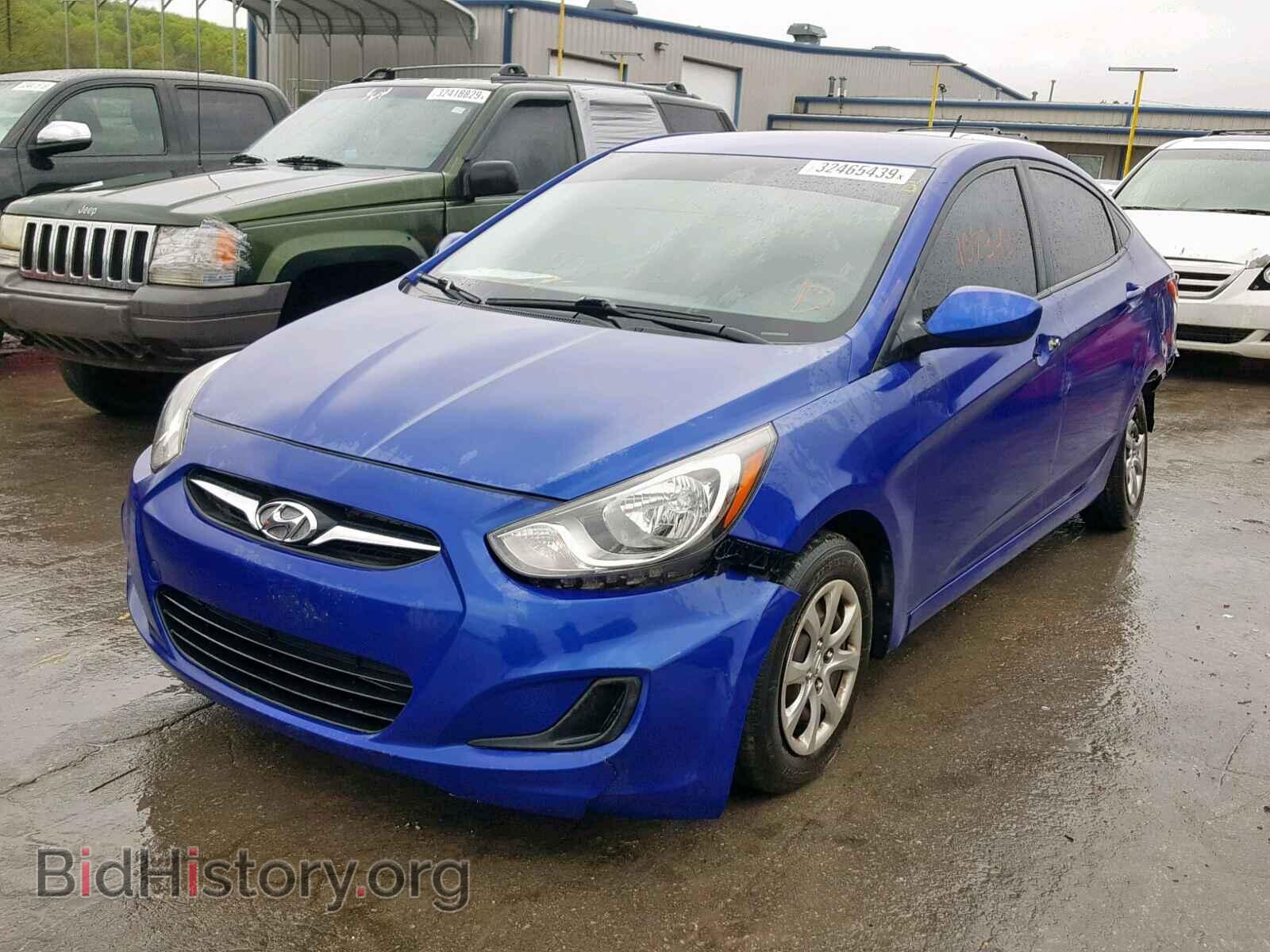 2013 HYUNDAI ACCENT - VIN: KMHCT4AE6DU286050 - Фото 2