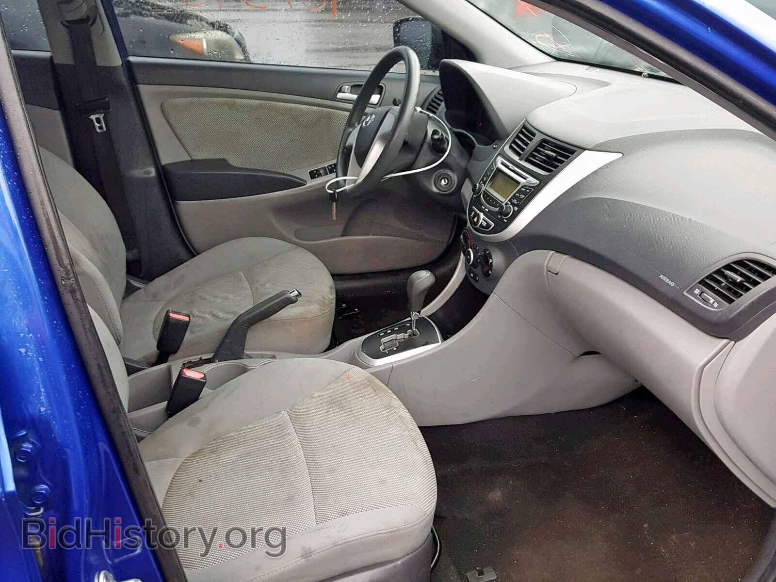 2013 HYUNDAI ACCENT - VIN: KMHCT4AE6DU286050 - Фото 5