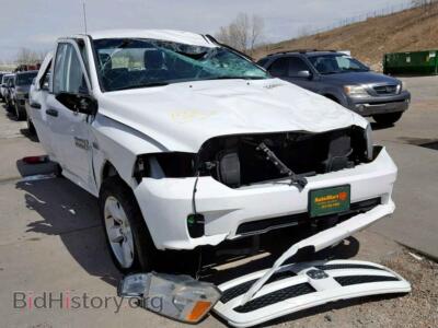 2013 RAM 1500 ST, white — VIN 1C6RR7KT7DS533588, Copart