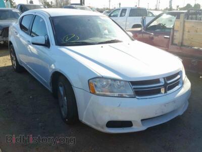 2011 Dodge AVENGER AVENGER MA, white — VIN 1B3BD1FB1BN593418, Copart