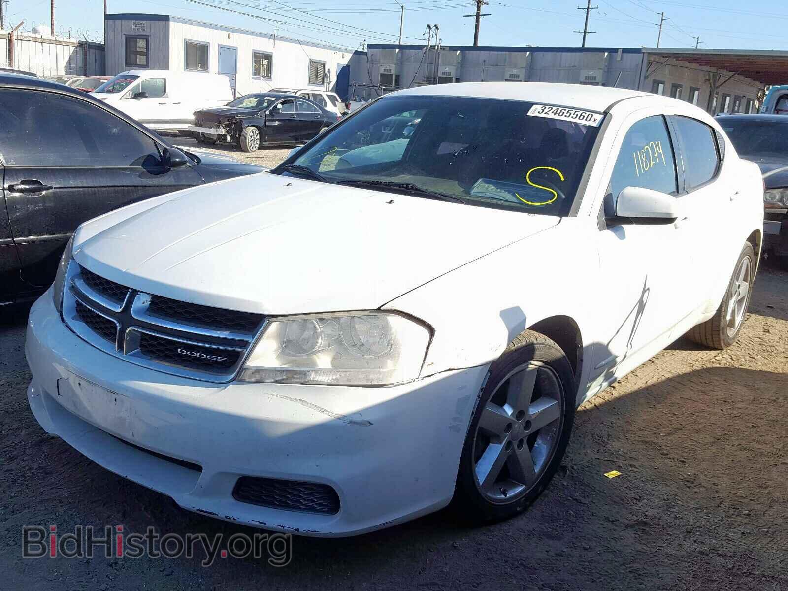2011 DODGE AVENGER - VIN: 1B3BD1FB1BN593418 - Фото 2