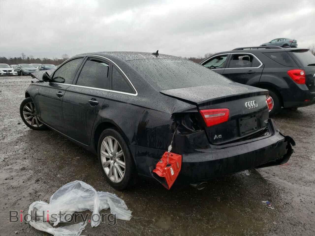 2013 AUDI A6 - VIN: WAUGGAFC7DN066407 - Фото 3