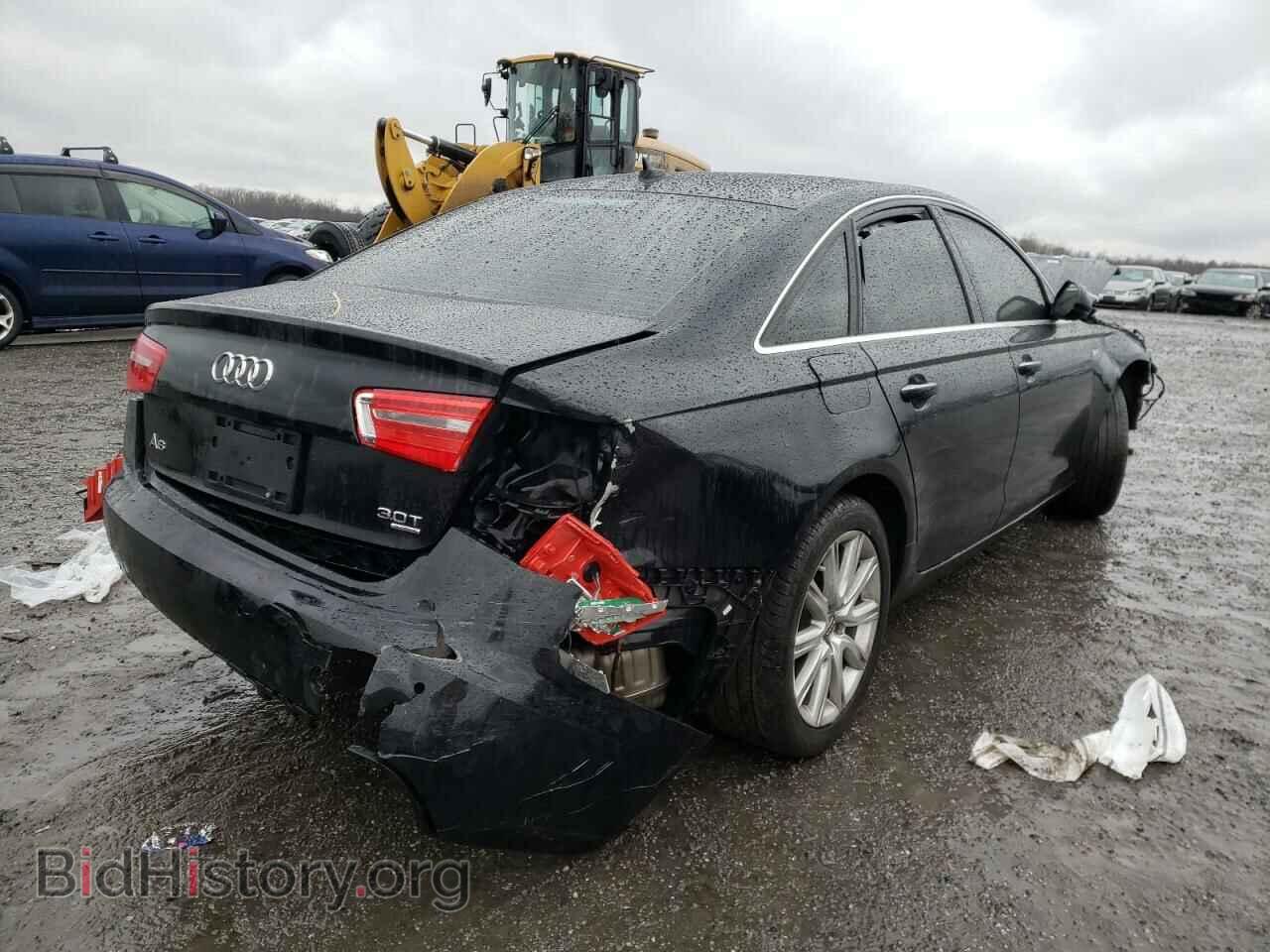 2013 AUDI A6 - VIN: WAUGGAFC7DN066407 - Фото 4