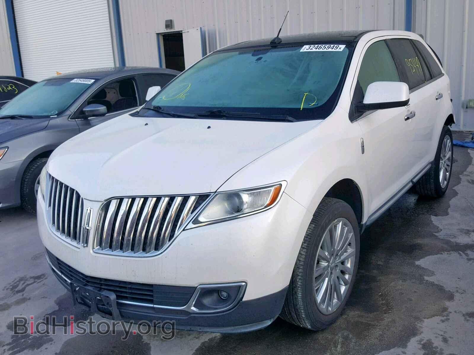 2011 LINCOLN MKX - VIN: 2LMDJ8JK9BBJ14352 - Фото 2