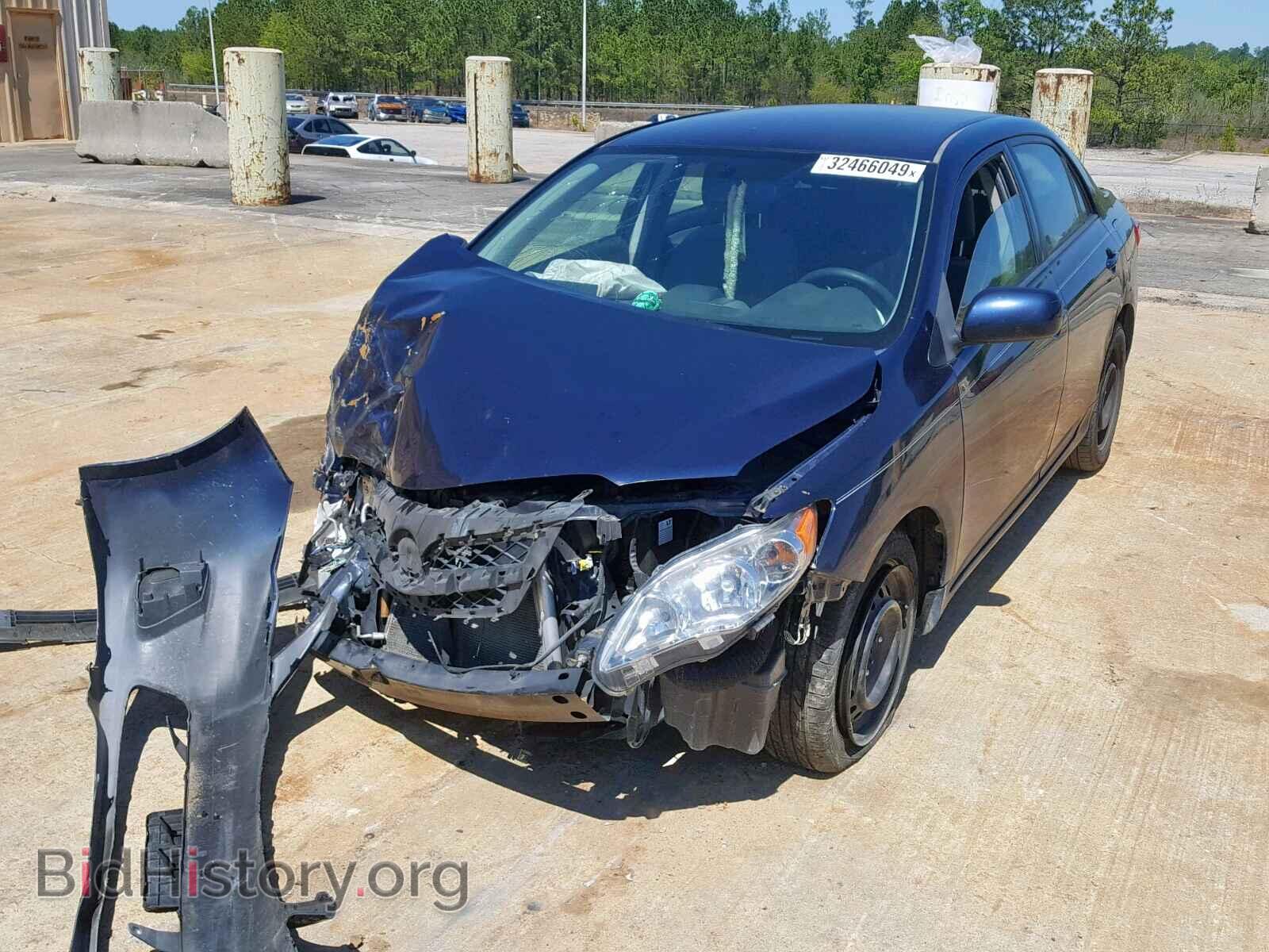 2012 TOYOTA COROLLA BA - VIN: 2T1BU4EE7CC906827 - Фото 2