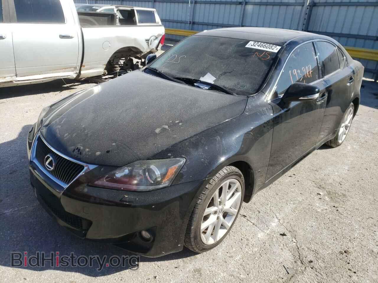 2012 LEXUS IS - VIN: JTHCE5C23C5002761 - Фото 2