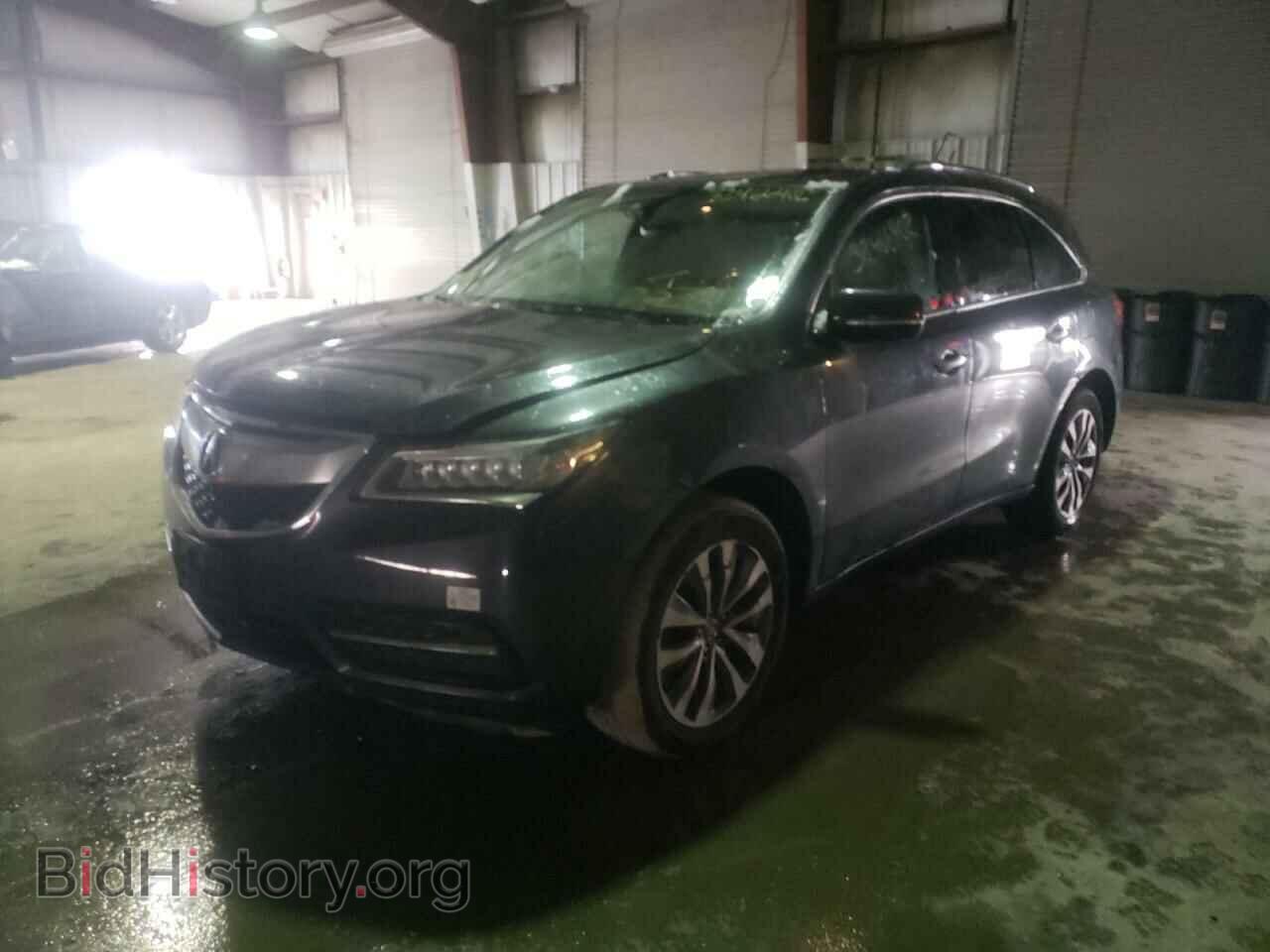 2014 ACURA MDX - VIN: 5FRYD4H48EB014855 - Фото 2
