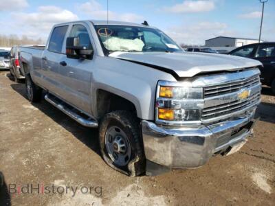 2016 Chevrolet SILVERADO, silver — VIN 1GC1KUEG4GF229171, Copart