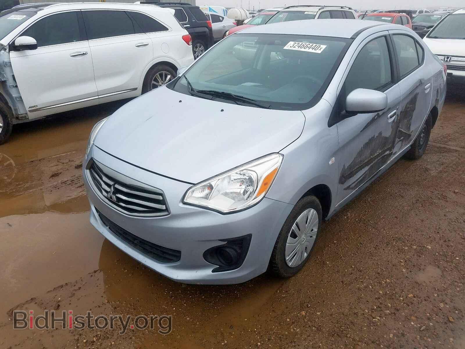 2019 MITSUBISHI MIRAGE - VIN: ML32F3FJ8KHF15251 - Фото 2