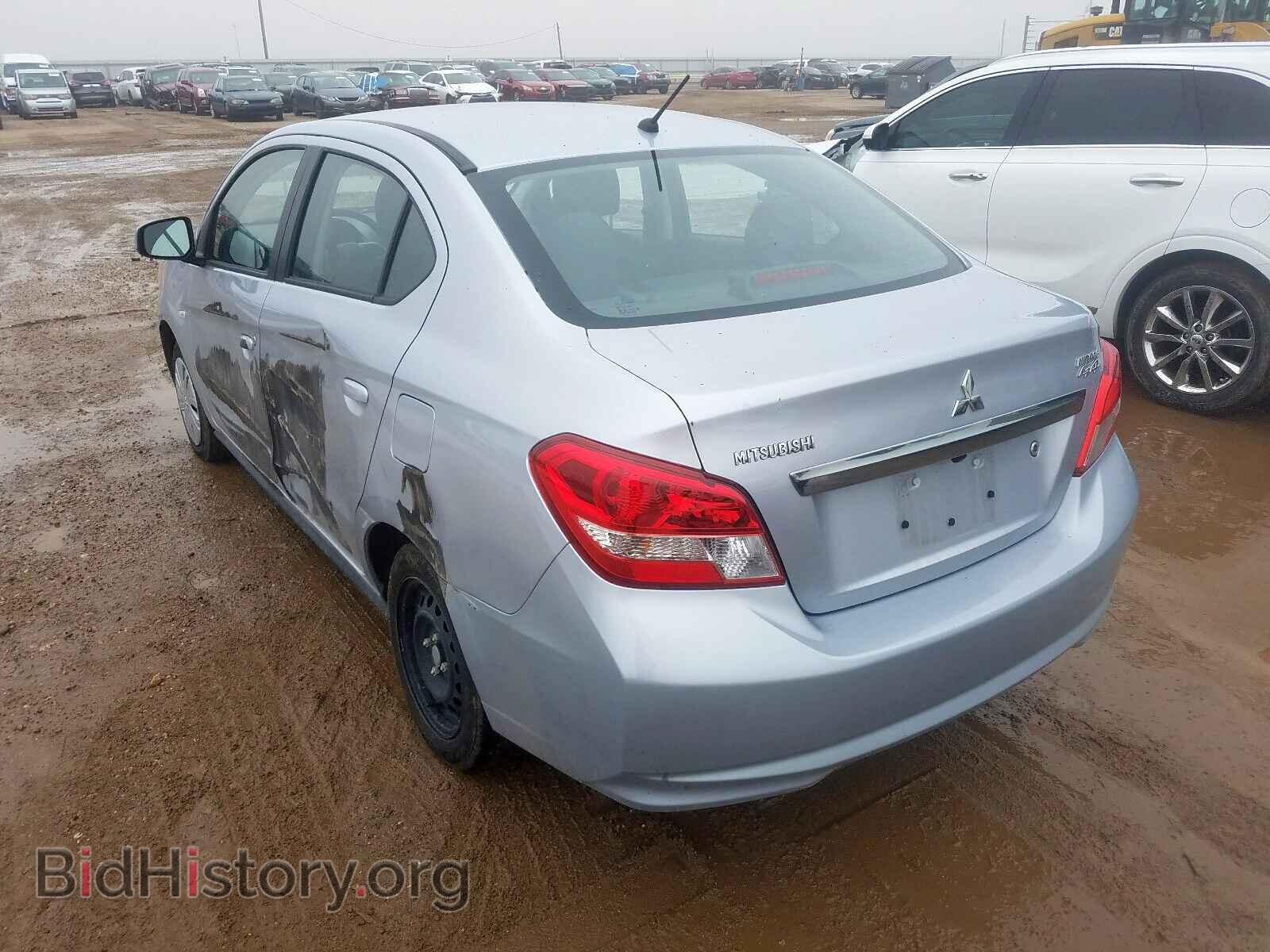 2019 MITSUBISHI MIRAGE - VIN: ML32F3FJ8KHF15251 - Фото 3