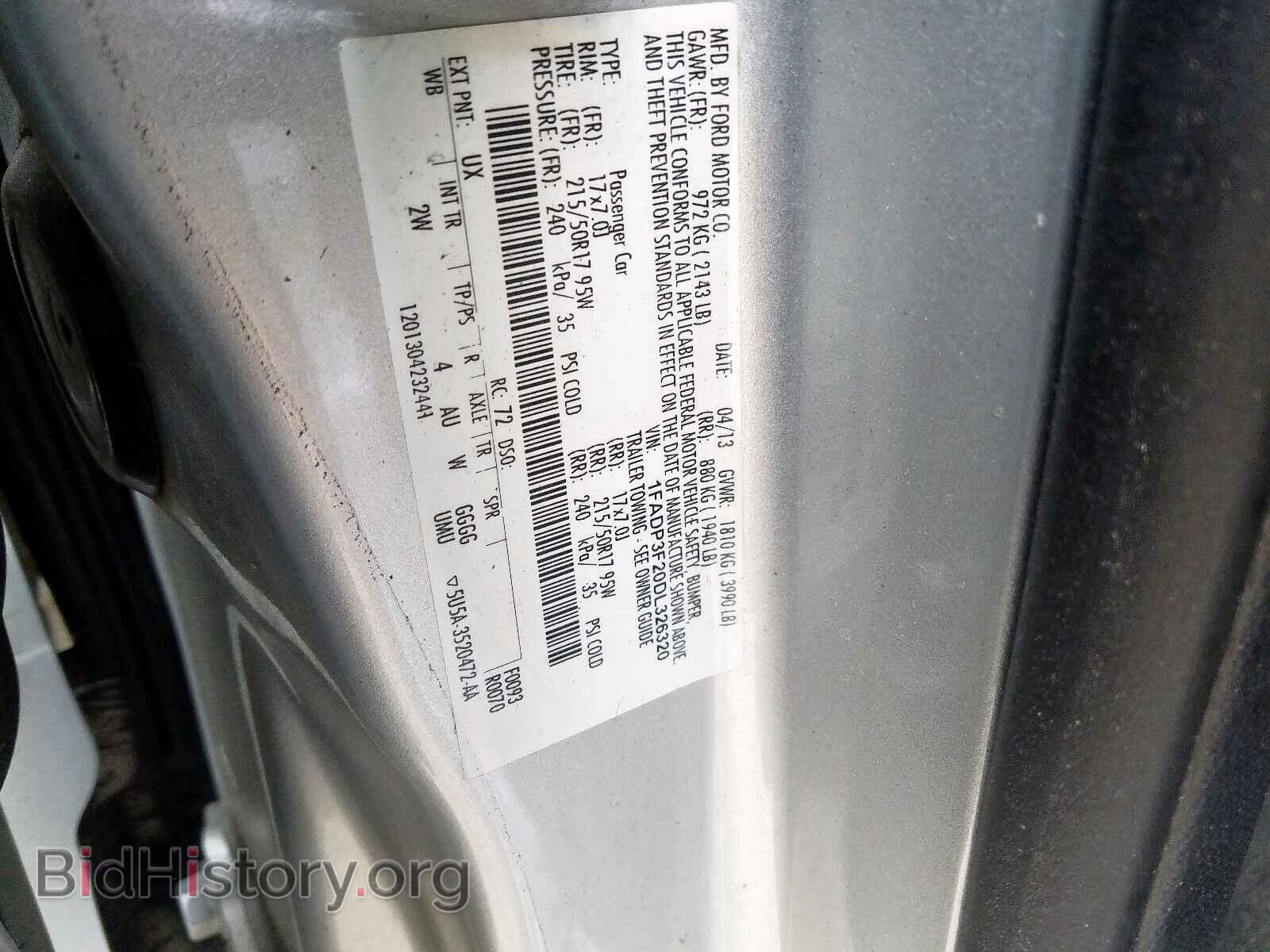 2013 FORD FOCUS - VIN: 1FADP3F20DL326320 - Photo 10