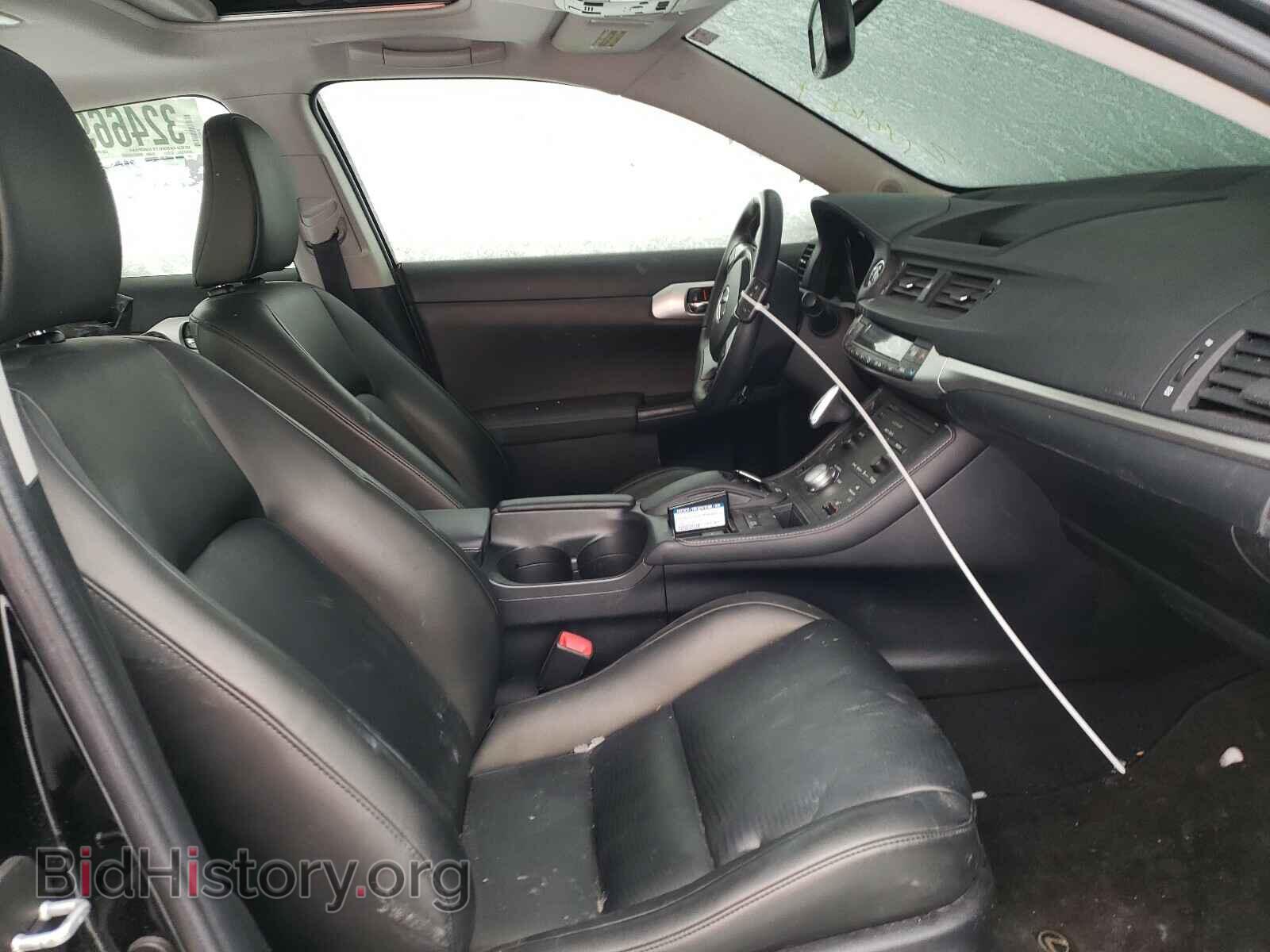 2013 LEXUS CT 200 - VIN: JTHKD5BHXD2171537 - Фото 5