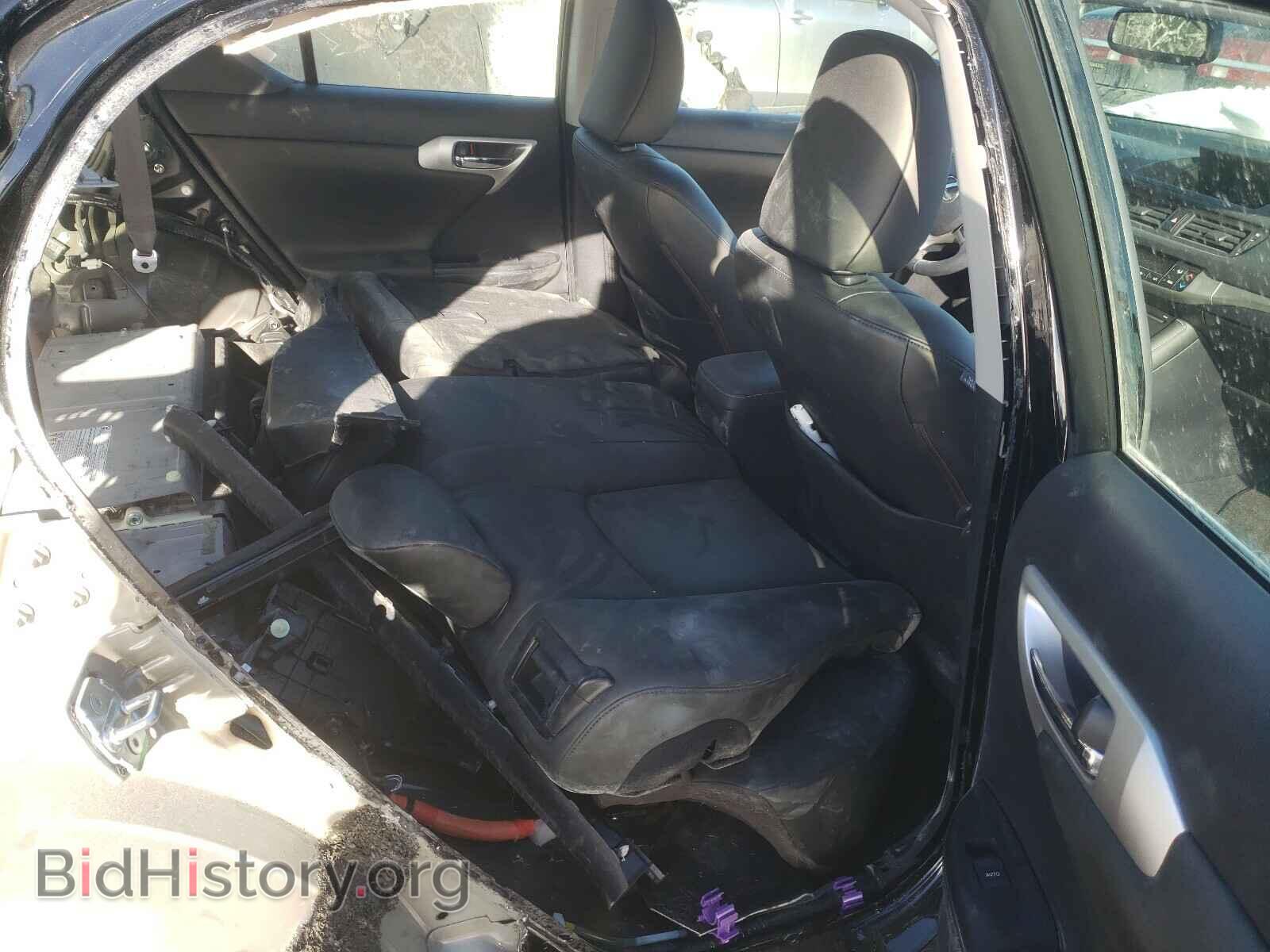 2013 LEXUS CT 200 - VIN: JTHKD5BHXD2171537 - Фото 6