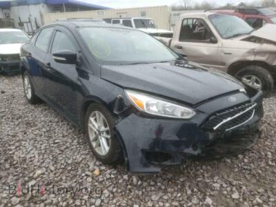 2016 Ford FOCUS Focus SE, черный — VIN 1FADP3F21GL249574, Copart
