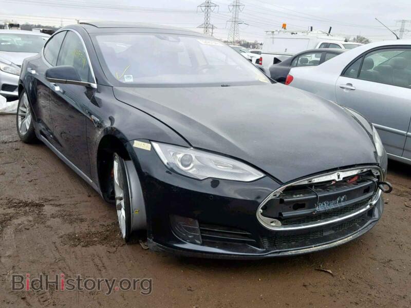 2015 Tesla MODEL S 70 (VIN 5YJSA1S20FF095308) — фото 1 из 10, Copart, повреждение: передняя часть