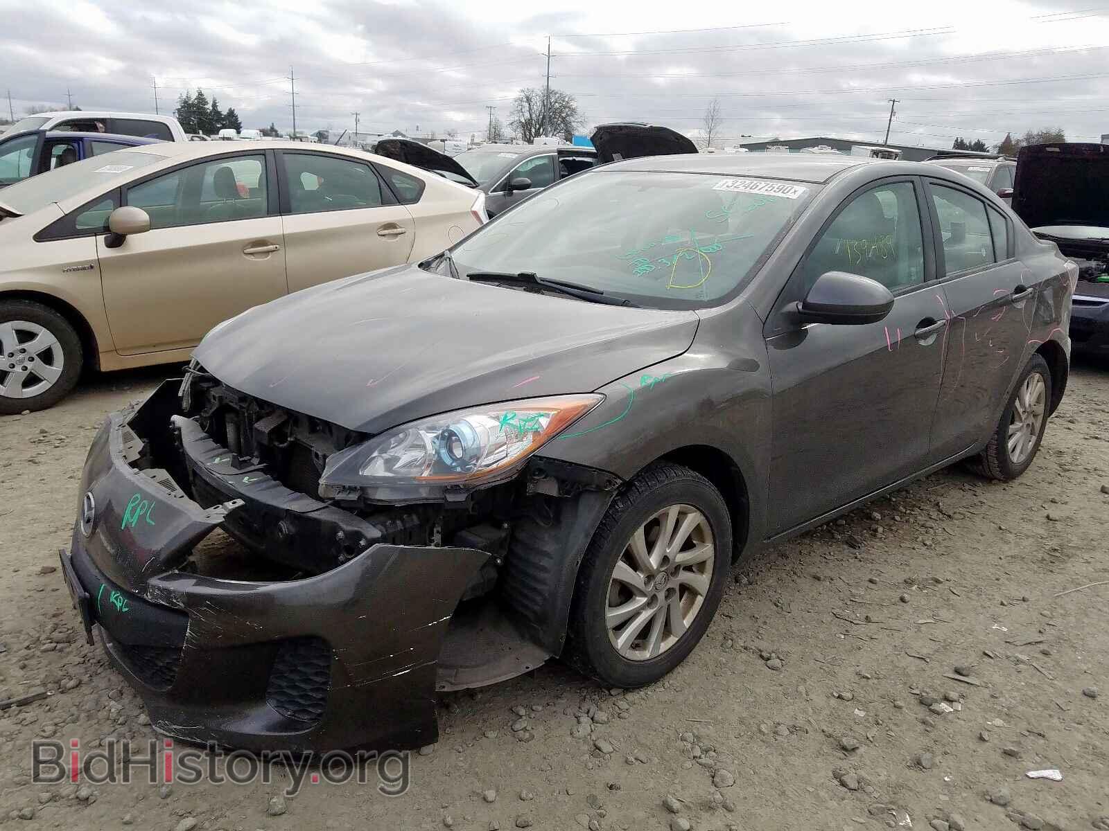2012 MAZDA 3 - VIN: JM1BL1V84C1553575 - Фото 2
